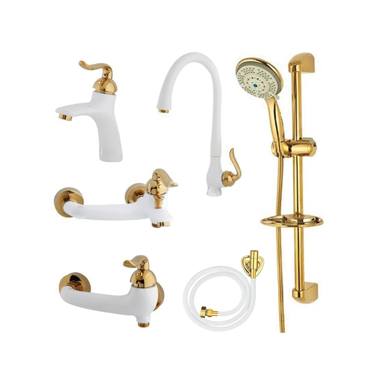 ست شیرآلات ایران گروه مدل آرچر مجموعه 6 عددی