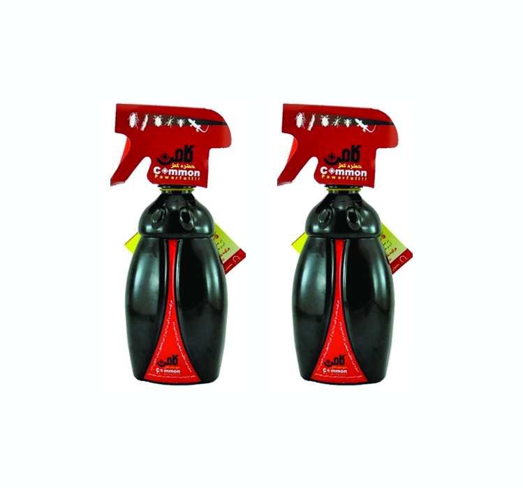 حشره کش کامن مدل powerfull کد 1 حجم 460 میلی لیتر 2 عددی